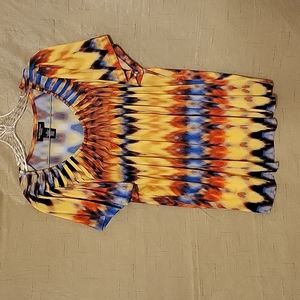 Valerie Stevens Tie Dye Blouse